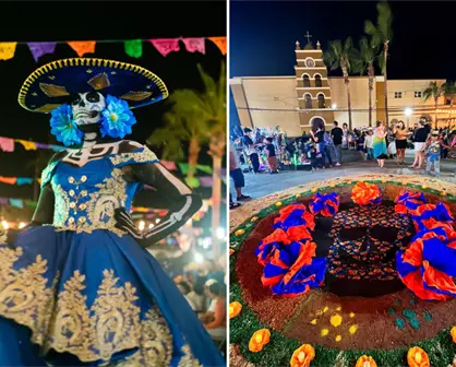 El Pueblo Mágico de Todos Santos se llena de color con su tradicional Festival de Día de Muertos 2025