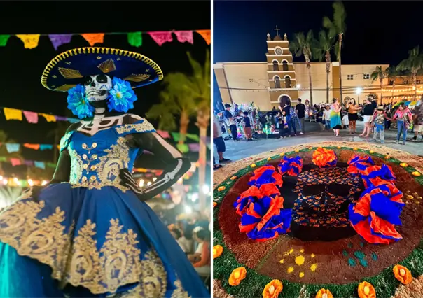 El Pueblo Mágico de Todos Santos se llena de color con su tradicional Festival de Día de Muertos 2025