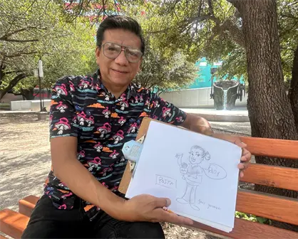 Tony Garabato: El caricaturista regio que transforma rostros en arte