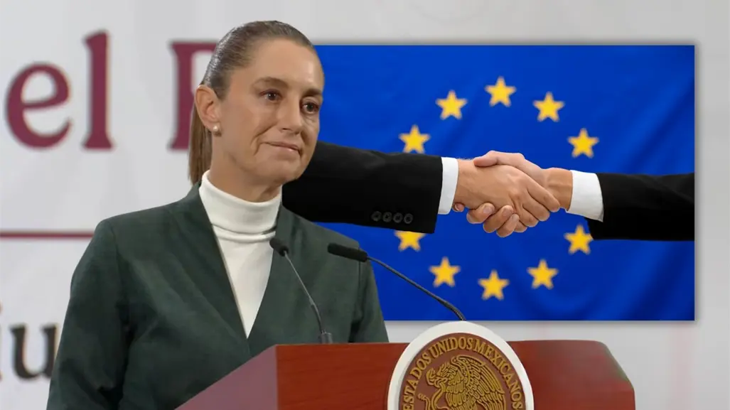 Sheinbaum: tratado con la Unión Europea que se firmará en febrero "será muy benéfico para México"