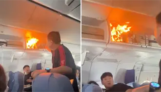 Incendio en vuelo de Air China obliga a aterrizaje de emergencia en Shanghái