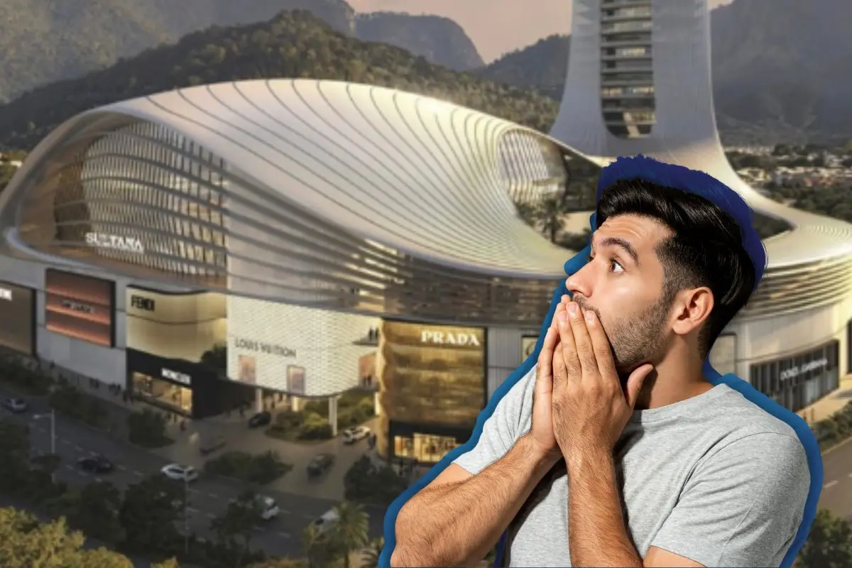 Proyecto  Insignia Valle Oriente y un hombre con las manos en la boca Foto: Canva