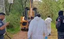 Encuentran restos humanos en fosa clandestina en el Edomex