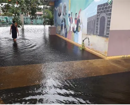 Diez escuelas cerradas en el sur de Tamaulipas por inundaciones; su apertura será gradual