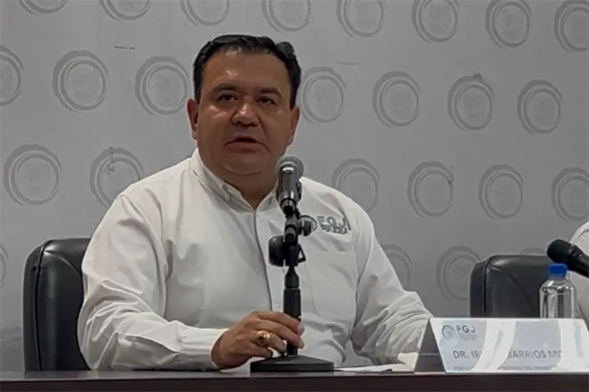 Irving Barrios Mojica, fiscal de Tamaulipas. Foto: Carlos García