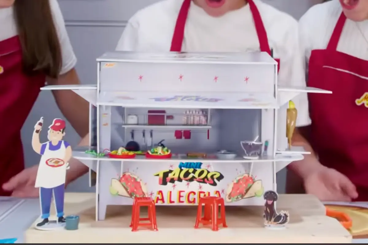 Juguete de puesto de tacos de la CDMX. Captura de pantalla