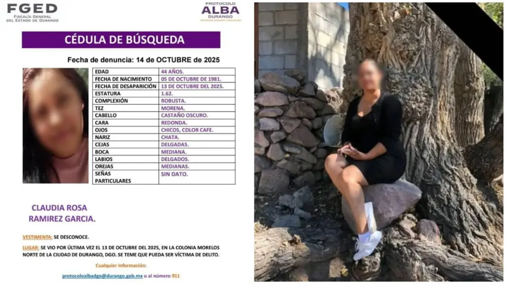 ¿Qué le pasó a la maestra de Durango que desapareció varios días y fue encontrada en la sierra?