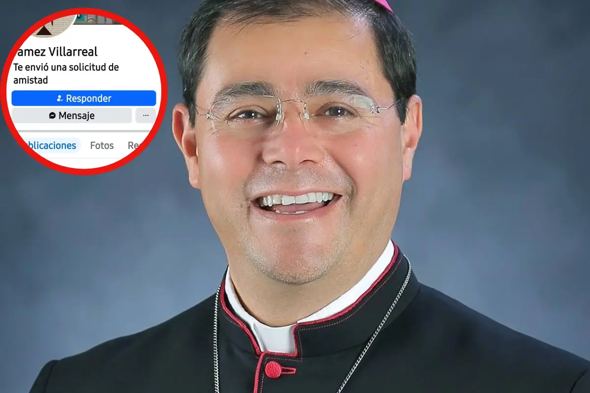 Robo de identidad obispo Ciudad Victoria: monseñor Óscar Tamez advierte sobre perfiles falsos en Facebook.