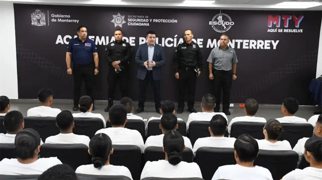 Monterrey impulsa la capacitación de 300 futuros elementos policiales