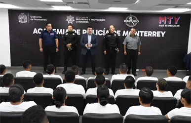 Monterrey impulsa la capacitación de 300 futuros elementos policiales