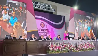 Claudia Jeanette Cota Peña destaca modernización, igualdad y protección infantil en Poder Judicial de BCS