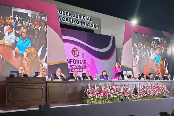 Claudia Jeanette Cota Peña destaca modernización, igualdad y protección infantil en Poder Judicial de BCS