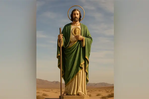 Este municipio de Coahuila busca tener la estatua de san Judas Tadeo más grande del mundo