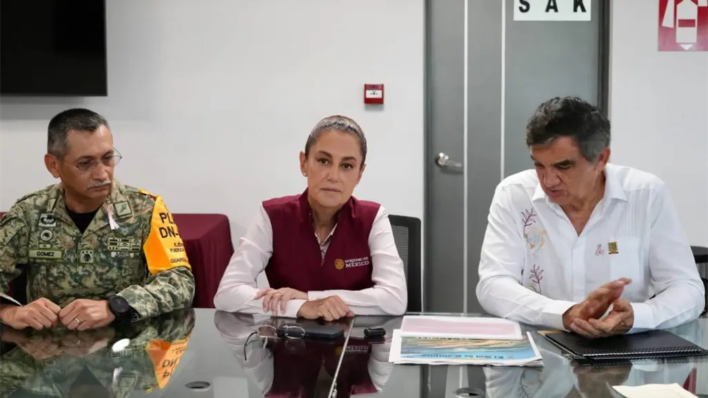 Monitorea gobierno de México crecimiento del río Pánuco, al momento no representa riesgo: Presidenta Claudia Sheinbaum