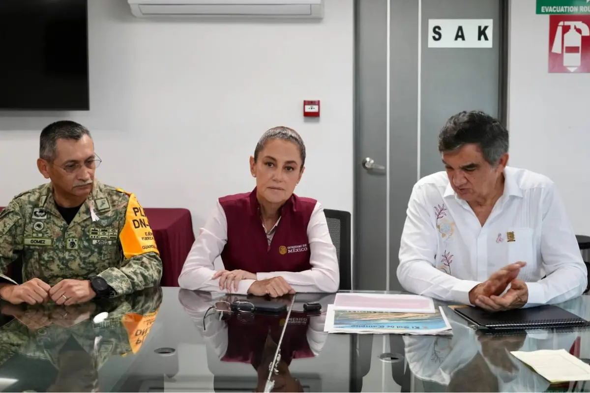 El gobierno federal monitorea el crecimiento río Pánuco en Tamaulipas; hasta ahora no representa riesgo para la población cercana a Tampico.