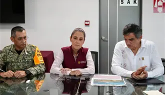 Monitorea gobierno de México crecimiento del río Pánuco, al momento no representa riesgo: Presidenta Claudia Sheinbaum