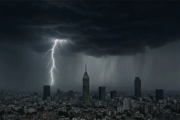 Tormenta negra llega a CDMX: pronóstico del clima para este 19 de octubre