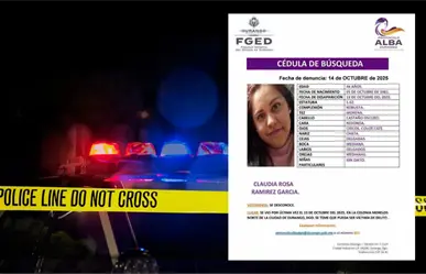 Localizan con vida a maestra desaparecida a inicios de semana en Durango