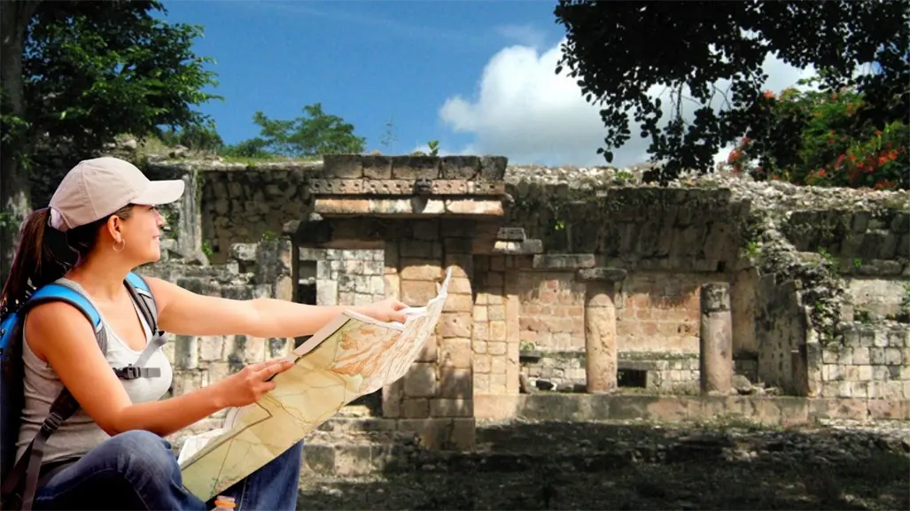 ¿Cuál es la zona arqueológica menos visitada de la península de Yucatán?