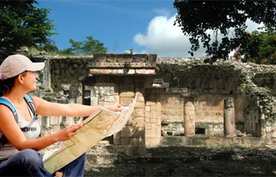 ¿Cuál es la zona arqueológica menos visitada de la península de Yucatán?