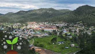 El ejido de Durango que, gracias a los bonos de carbono, construyó una clínica y varias cosas más