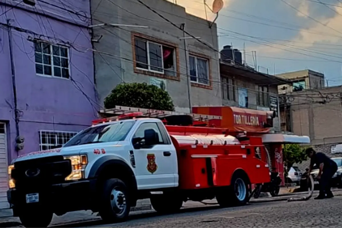 Unidad de Bomberos del Edomex. Foto: X (@seguridadneza)