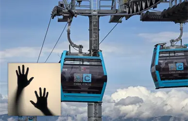 Video | Usuario atrapado en cabina del Cablebús L1 tras cierre nocturno