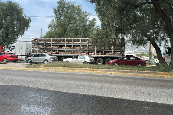 Video | Camión con puercos le quita la vida a un joven en el Edomex