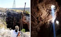 Alberga Coahuila El Hundido, un cenote milenario, y esto es lo que han descubierto en su interior