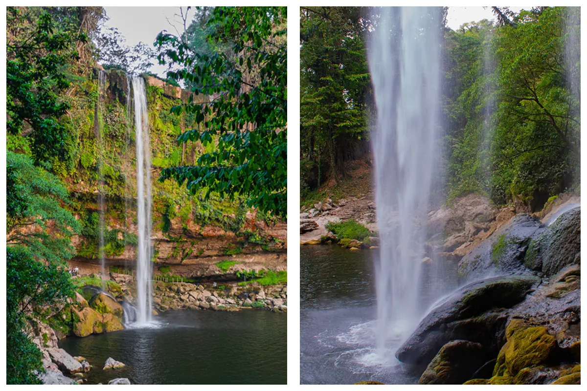 Chiapas: Descubre esta cascada escondida en una poza color turqueza. Foto: misol-ha.com | Canva
