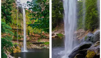 Chiapas: Descubre esta cascada escondida en una poza color turqueza