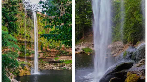 Chiapas: Descubre esta cascada escondida en una poza color turqueza