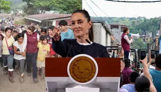 Claudia Sheinbaum supervisa apoyos en Hidalgo tras lluvias extraordinarias