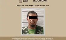 Detienen a presunto halcón de la Familia Michoacana en un municipio del Edomex
