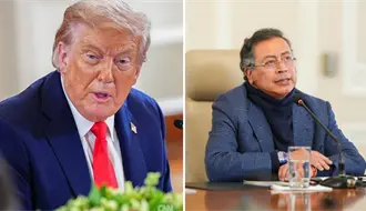 Donald Trump suspende ayuda a Colombia y acusa a Gustavo Petro de liderar el narcotráfico