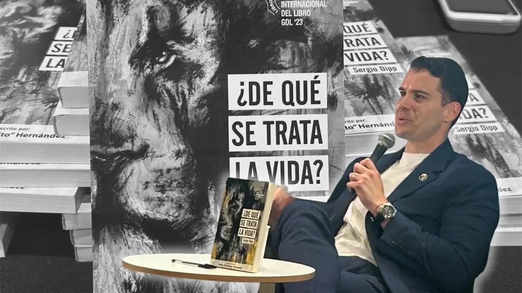 Sergio Dipp lanza su primer libro y comparte su historia de vida y superación