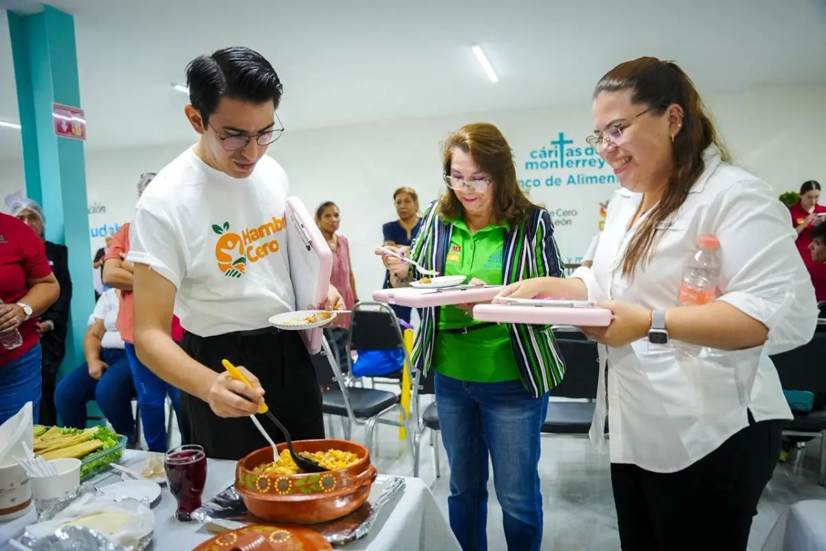 La competencia se llevó a cabo en las instalaciones del Banco de Alimentos de Cáritas de Monterrey Foto: Gobierno de Nuevo León