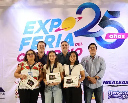 Reconocen a los ganadores del Concurso de Emprendedores de la CANACO Servytur Mérida en el marco de la Expo Feria del Comercio 2025
