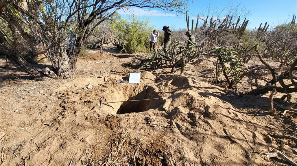 Localizan otra fosa clandestina en La Paz, en camino a San Juan de la Costa