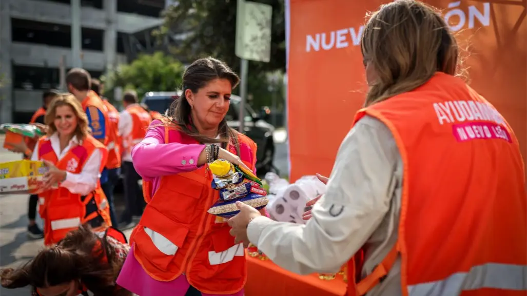 Igualdad e Inclusión de Nuevo León reúne 10 toneladas de víveres a damnificados de Veracruz