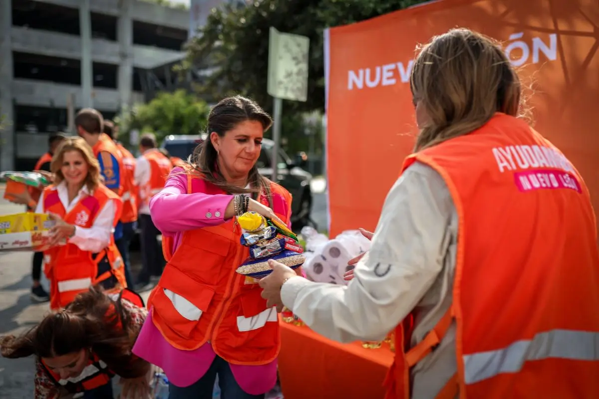 Igualdad e Inclusión reúne 10 toneladas de ayuda humanitaria. Foto: Gobierno de Nuevo León