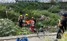 Hombre resulta lesionado tras caída desde puente peatonal en Monterrey Hombre resulta lesionado tras caída desde puente peatonal en Monterrey