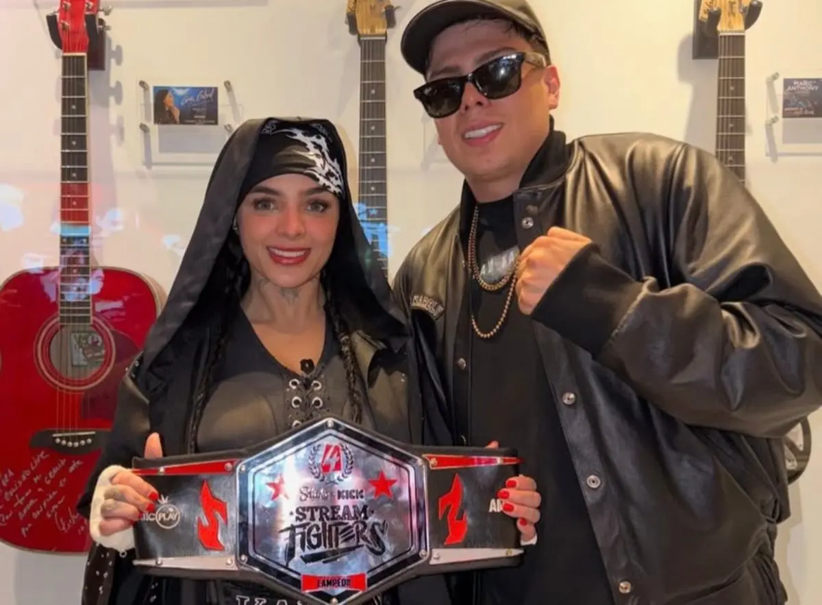 Karely Ruiz ganadora en el Stream Fighters 4, en Colombia Foto: IG Karely Ruiz