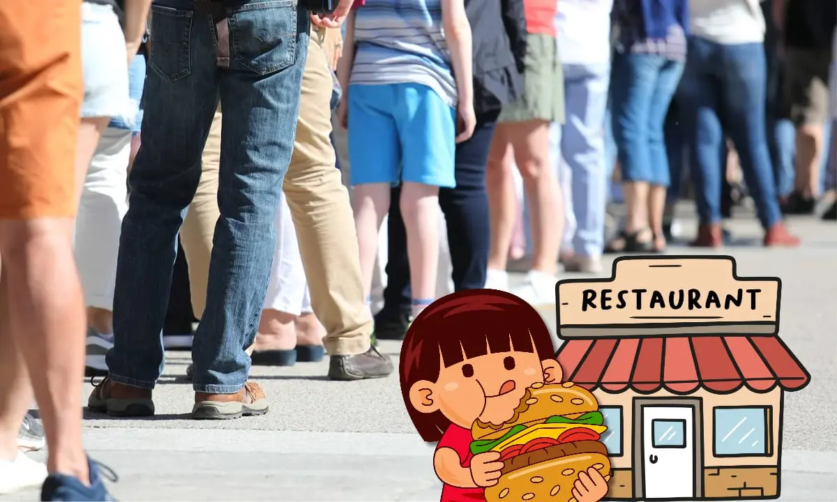 El restaurante donde la gente siempre hace fila para poder comer | Foto: Imagen ilustrativa