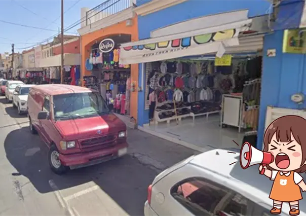 La calle de Durango famosa por la insistencia de vendedoras y vendedores a entrar a su local