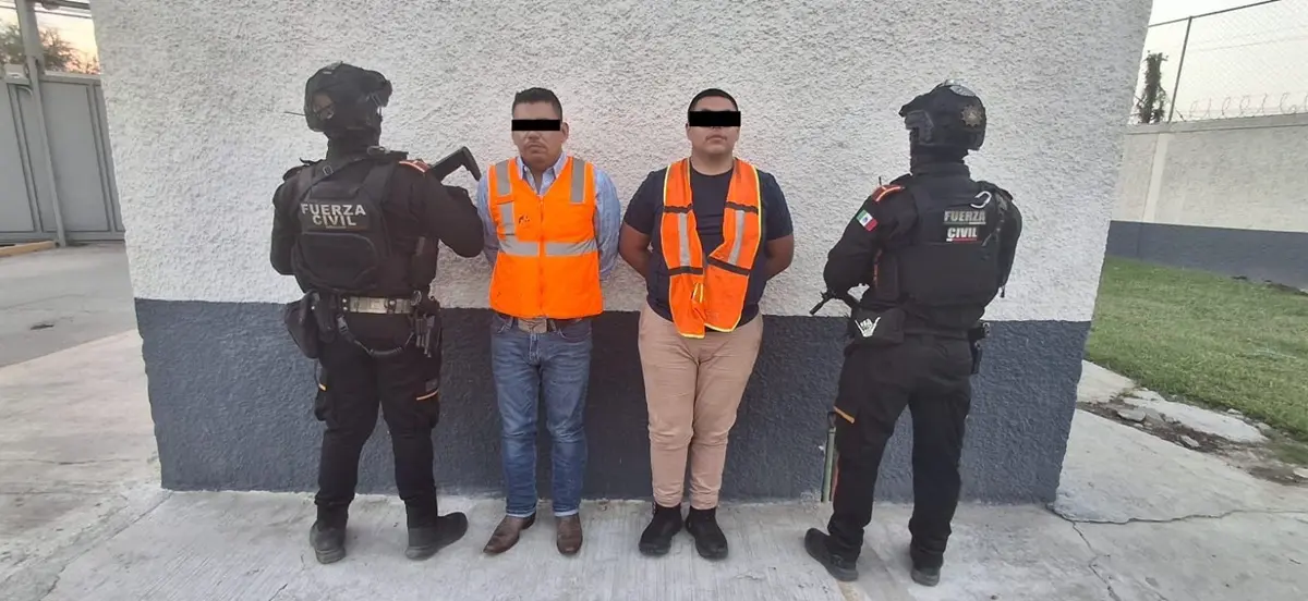 Elementos de Fuerza Civil lograron el aseguramiento de más de 300 mil pesos. Foto: FC