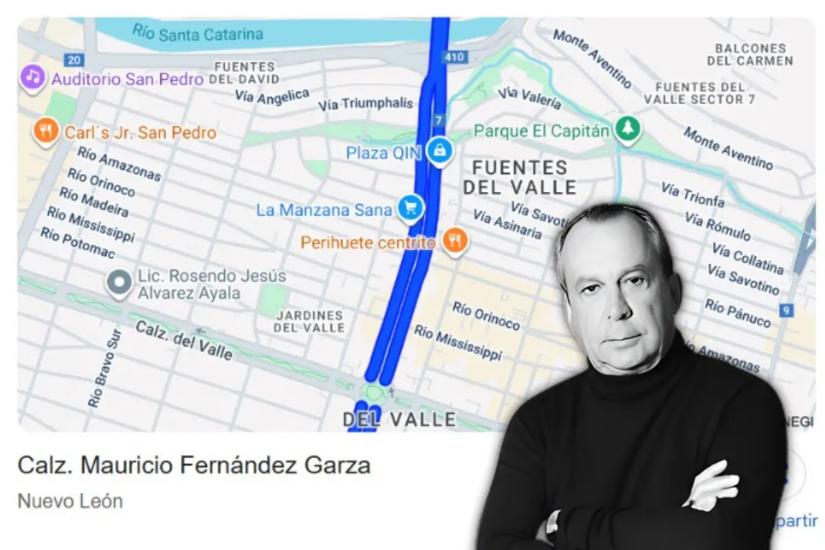 A través de la aplicación de Google Maps, ya se puede visibilizar el cambio de nombre de la calzada/Foto: POSTA