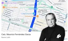 Google Maps hace oficial el cambio de nombre de Calzada San Pedro a Calzada Mauricio Fernández Garza