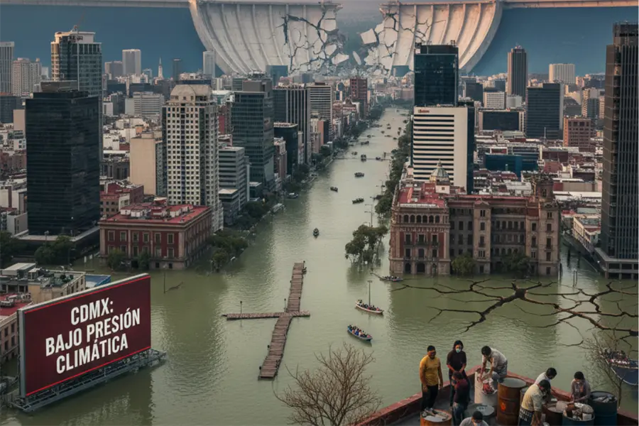 Ciudad bajo presión: ¿cómo el cambio climático transforma la vida en CDMX?