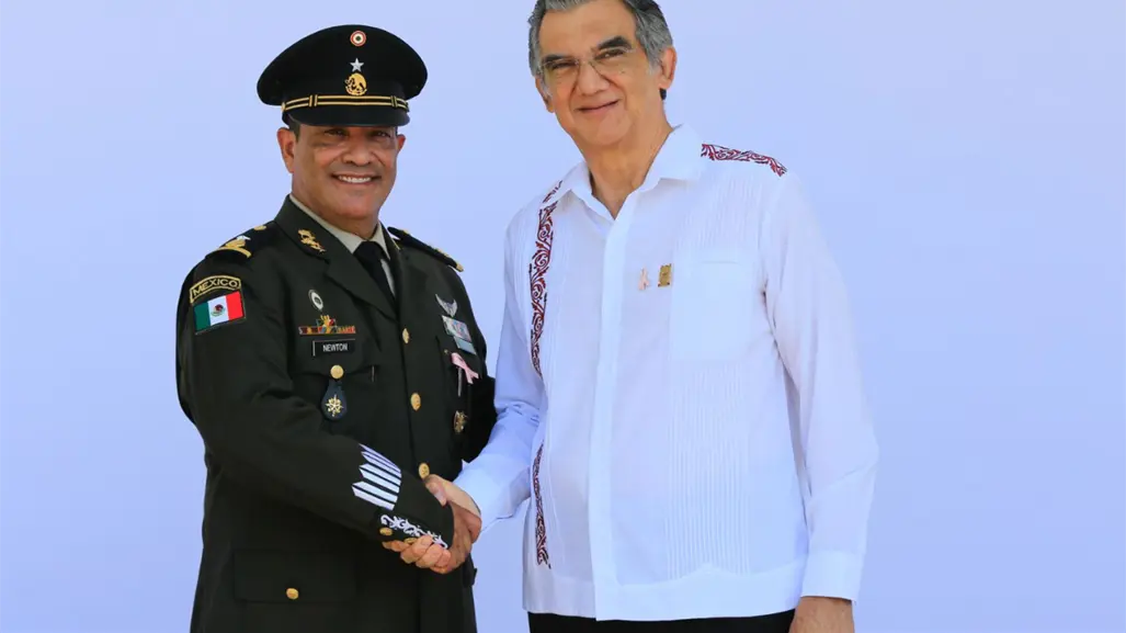 El general Newton Manuel Chávez Baños asume el mando de la 48 Zona Militar en Tamaulipas